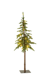 Kerstboom Led Kunst Groen S (35X35X145Cm) - (48788)
